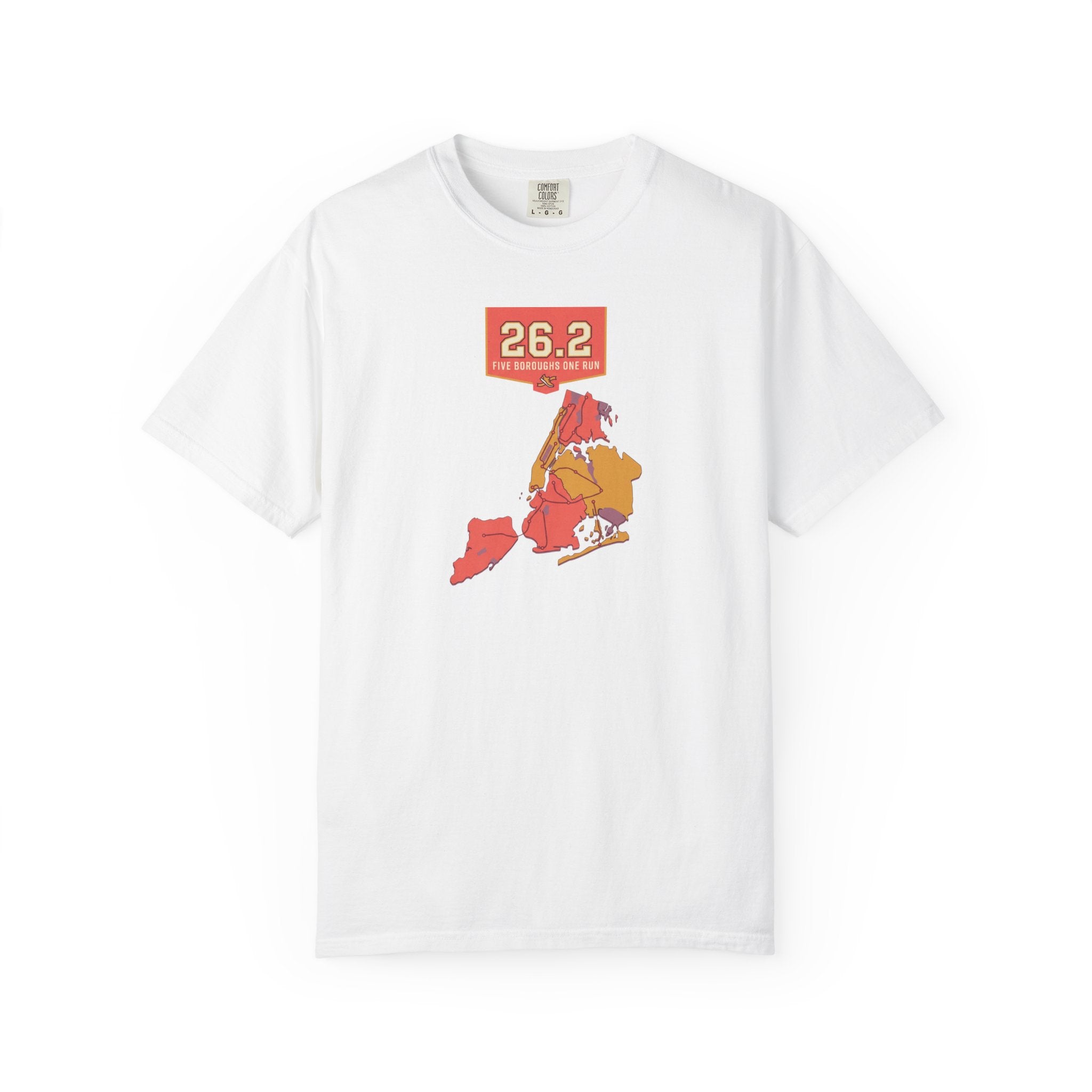 26.2 Five Boroughs One Run Marathon - White