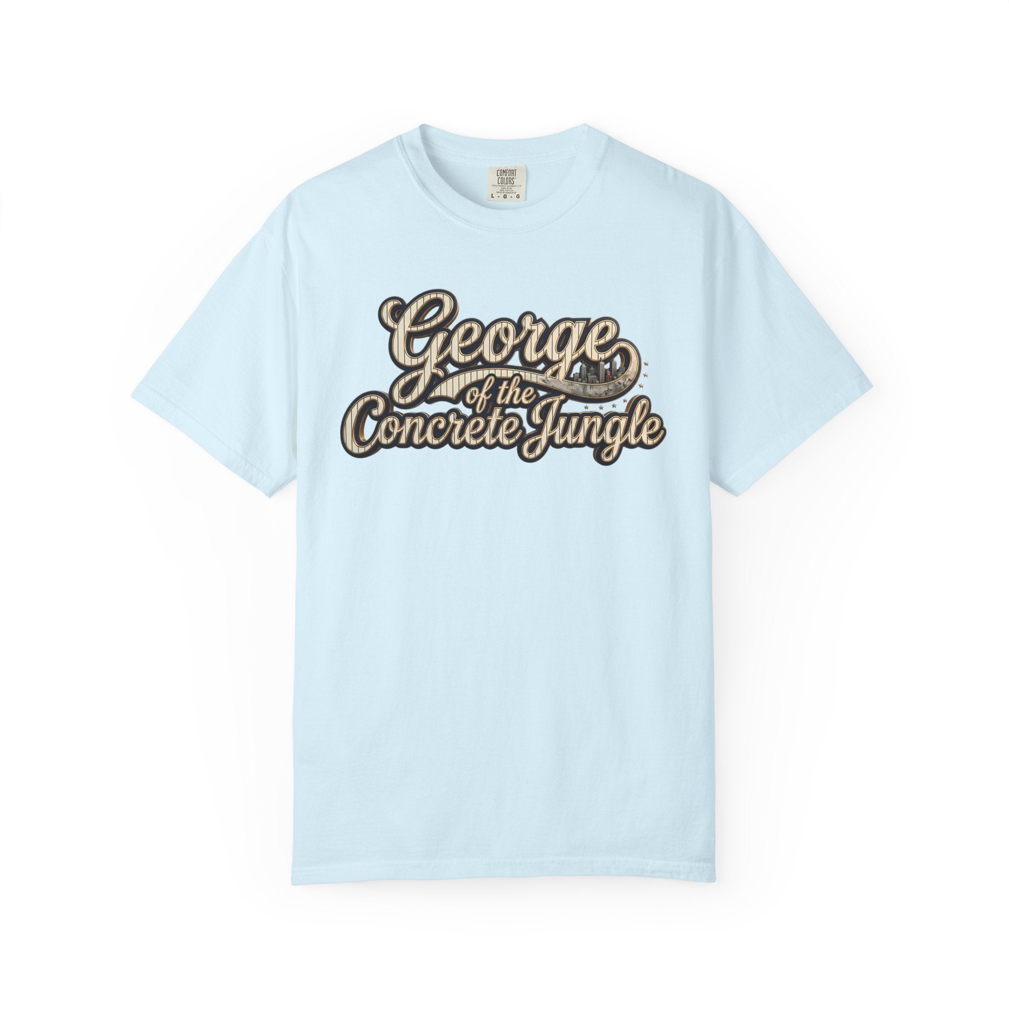 "George of the Concrete Jungle" New York Baseball Tee