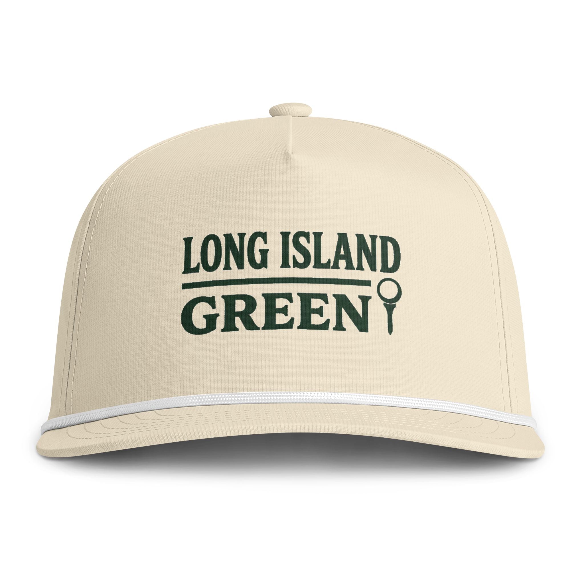 Long Island Green Rope Cap - Ivory