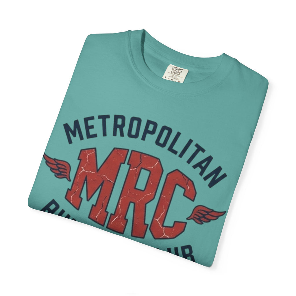 Metropolitan Runners Club "MRC" Graphic T-Shirt — Vintage NYC Running Tee