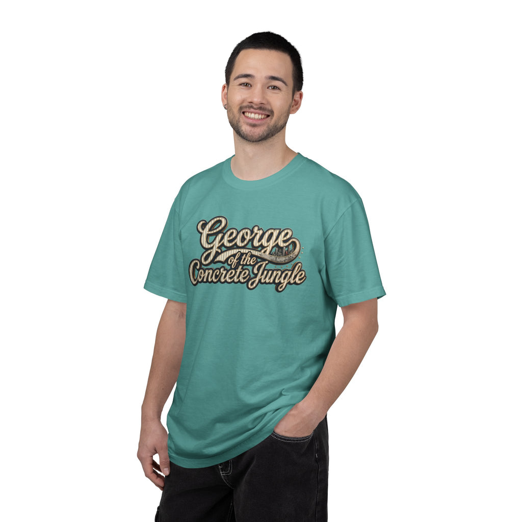 "George of the Concrete Jungle" New York Baseball Tee