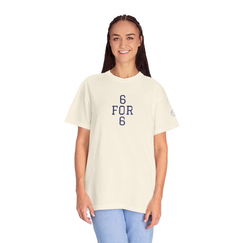 6 FOR 6 Embroidered - Ivory
