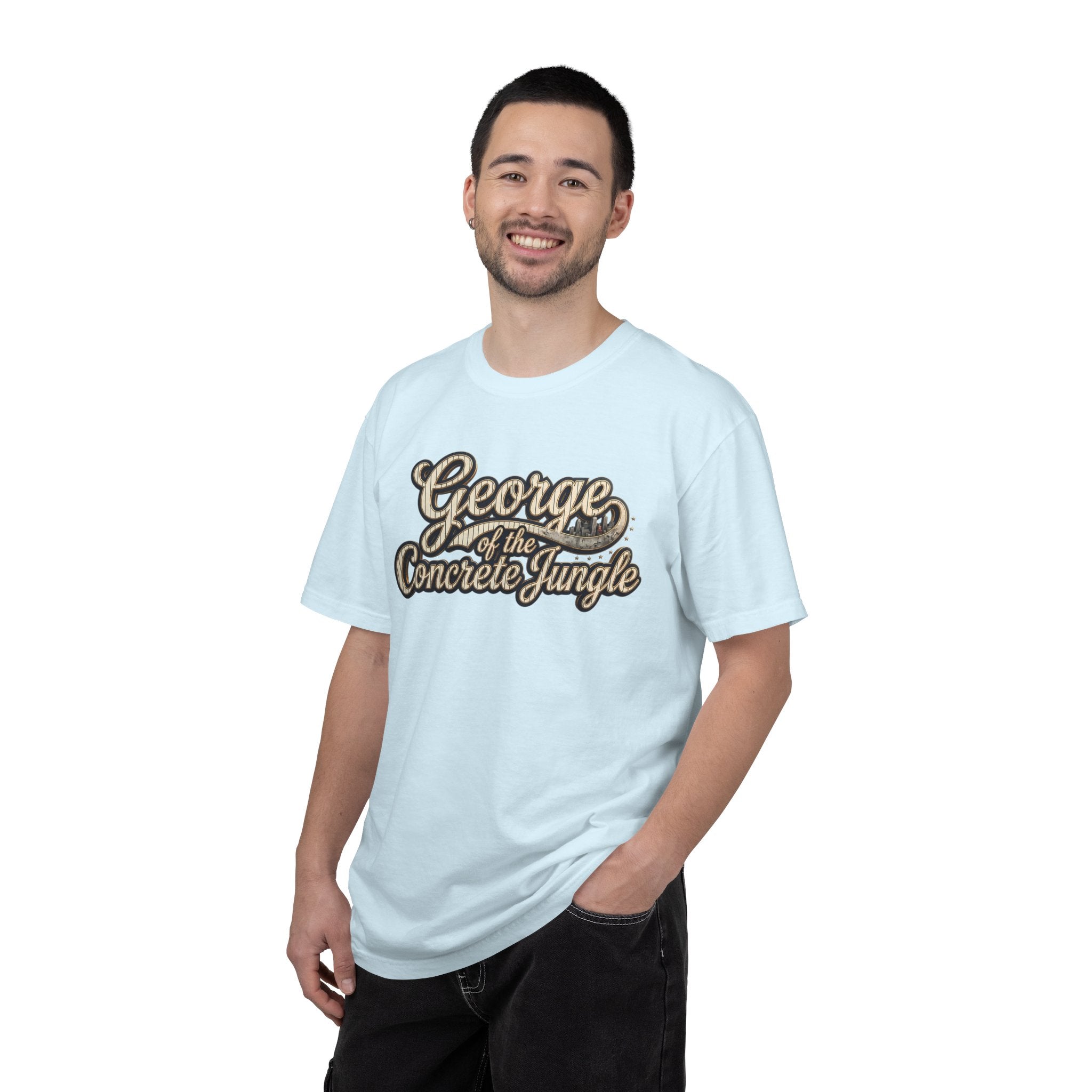 "George of the Concrete Jungle" New York Baseball Tee