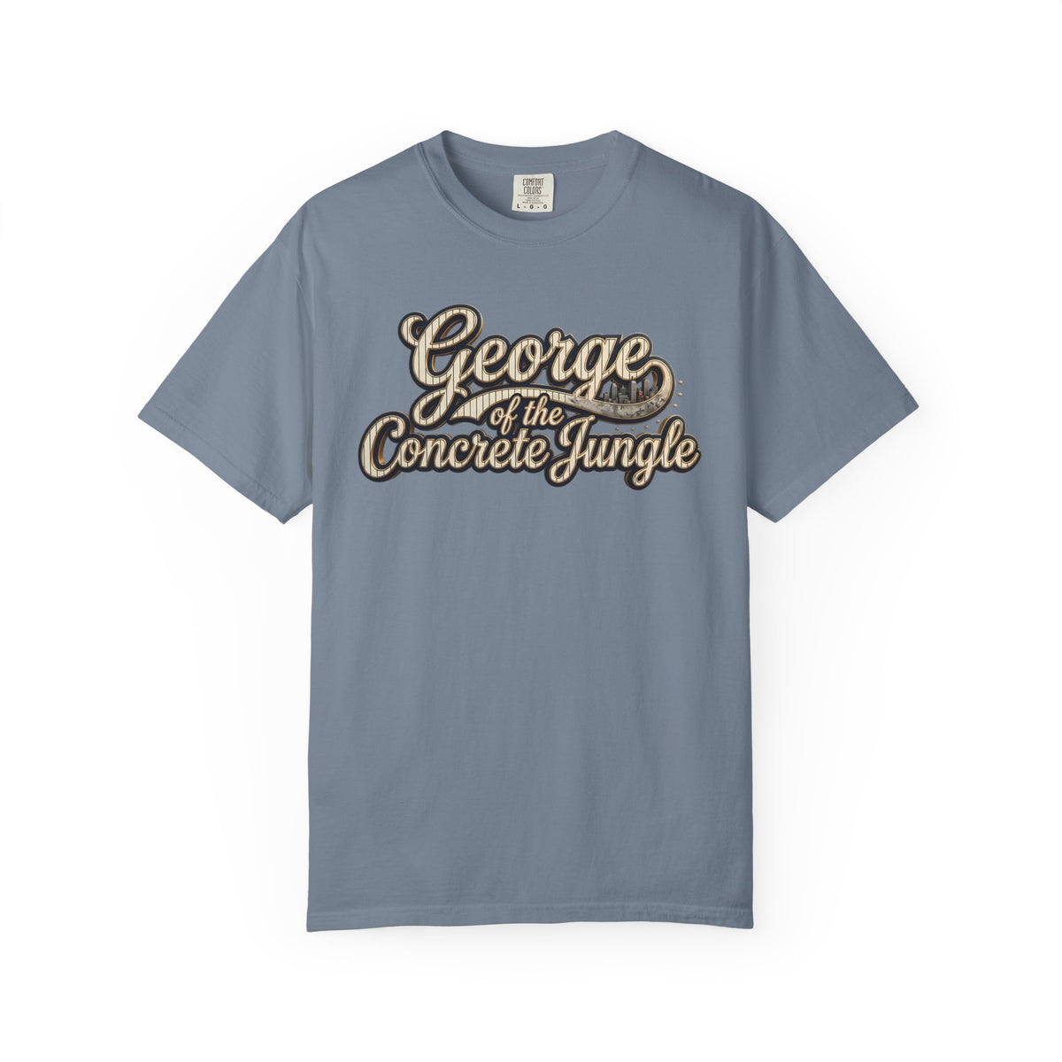 "George of the Concrete Jungle" New York Baseball Tee