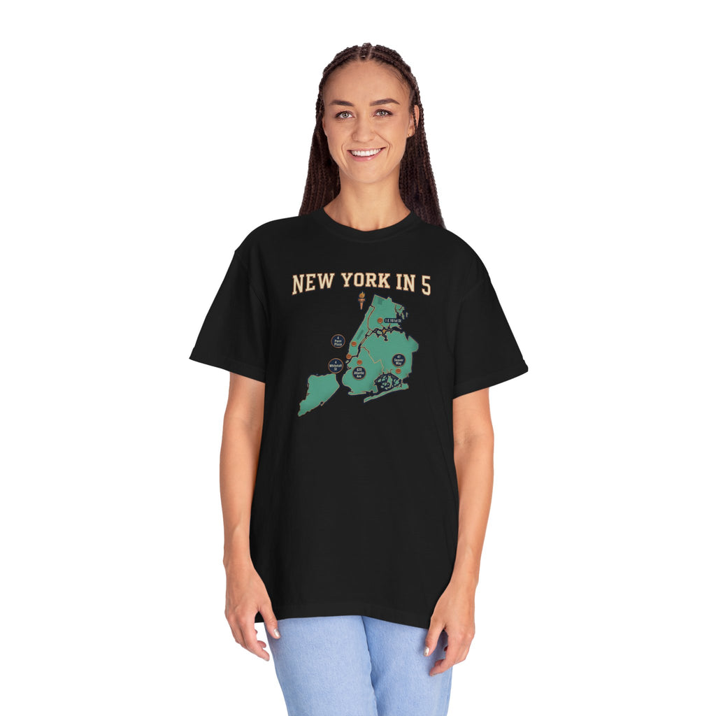 New York in 5 Boroughs Basketball - Black