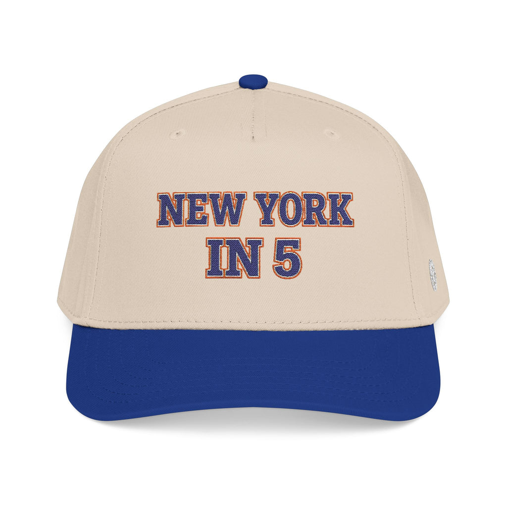 New York In 5 Hat - Royal / Natural