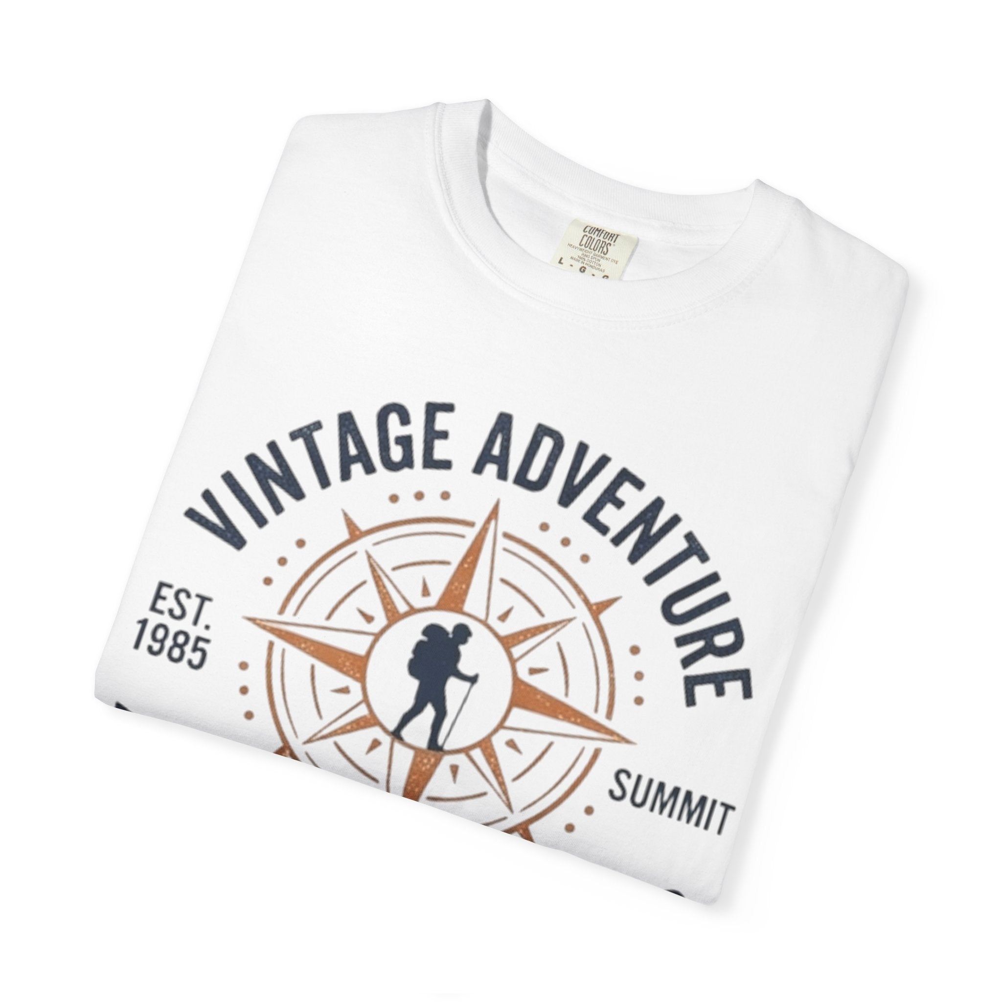 Trailblazers Vintage Adventure T-Shirt — "Trailblazers Explorers Guild" Compass Design
