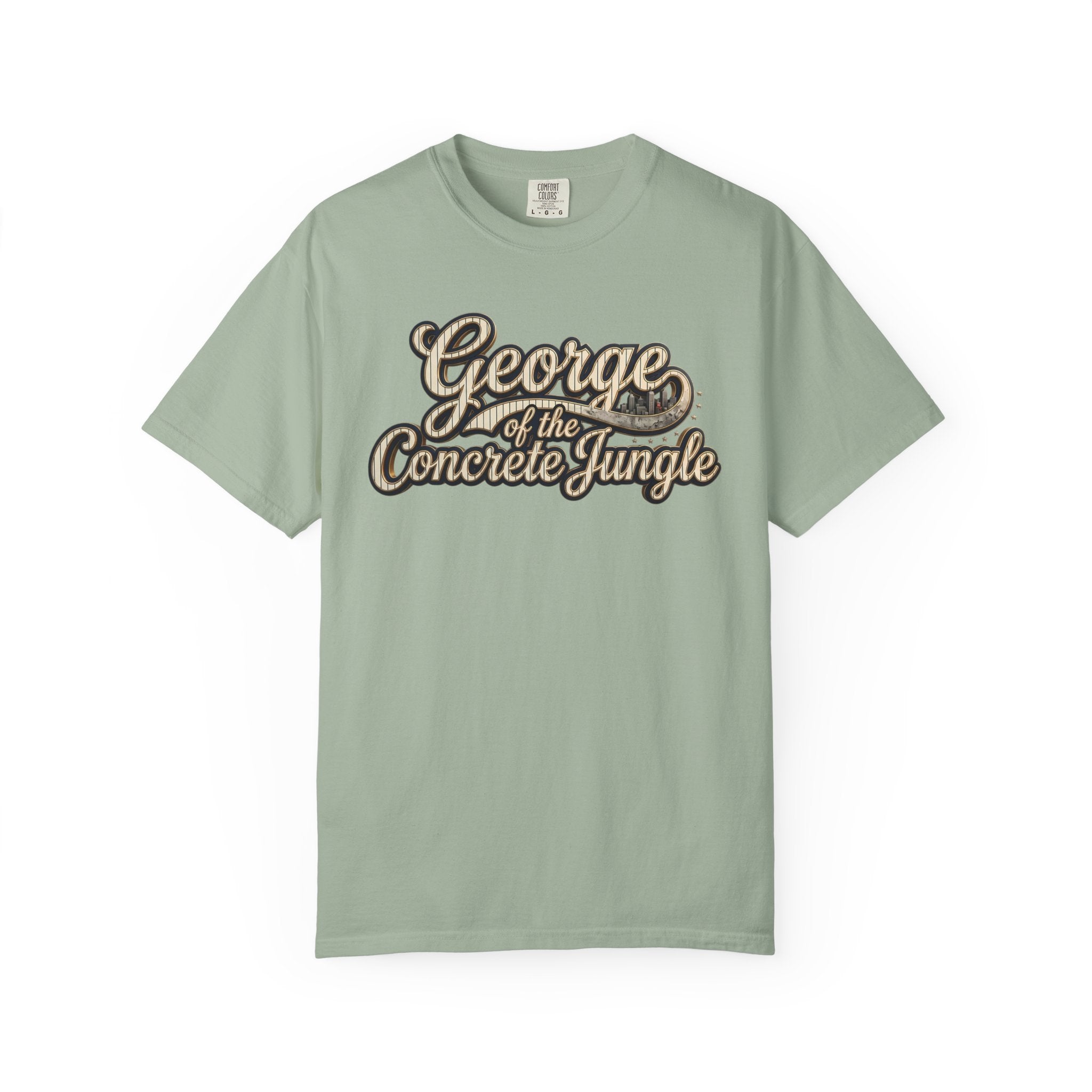 "George of the Concrete Jungle" New York Baseball Tee
