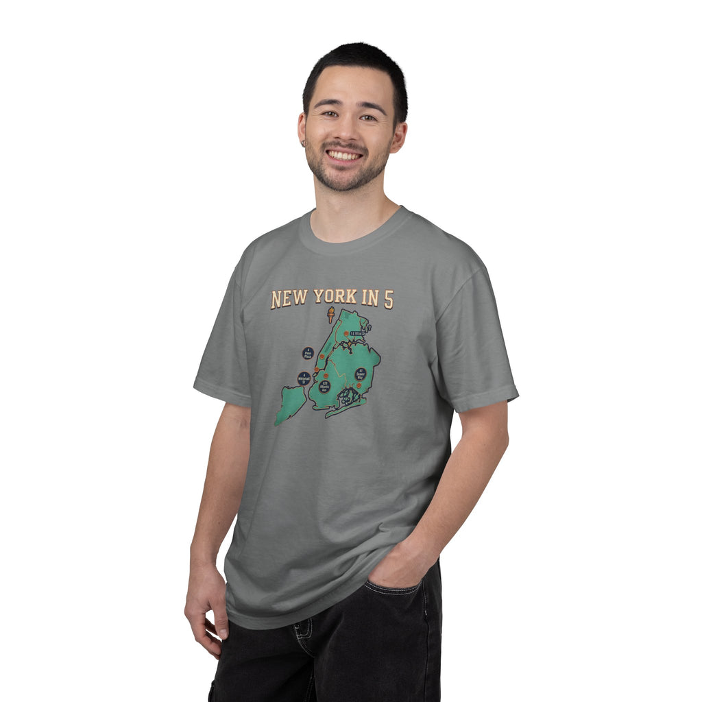 New York in 5 Boroughs Basketball - Grey