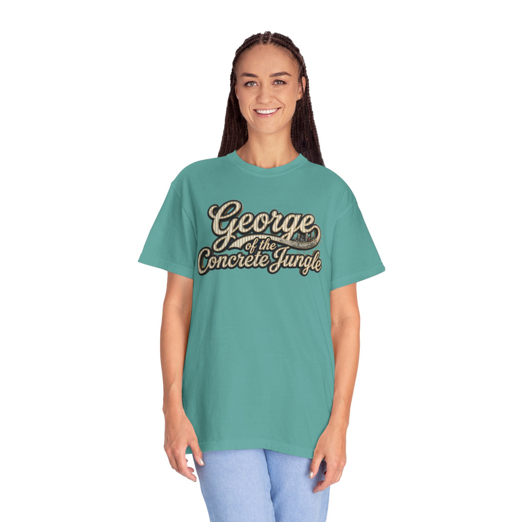 "George of the Concrete Jungle" New York Baseball Tee