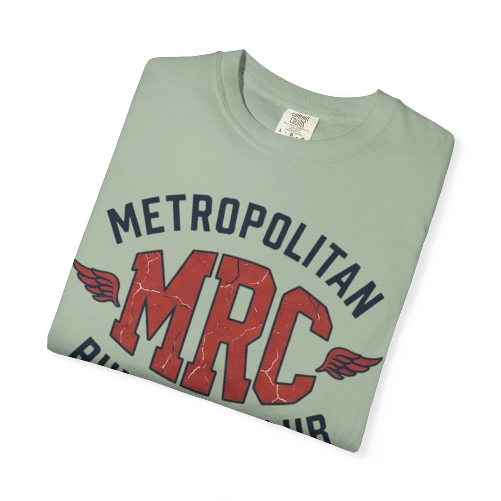 Metropolitan Runners Club "MRC" Graphic T-Shirt — Vintage NYC Running Tee