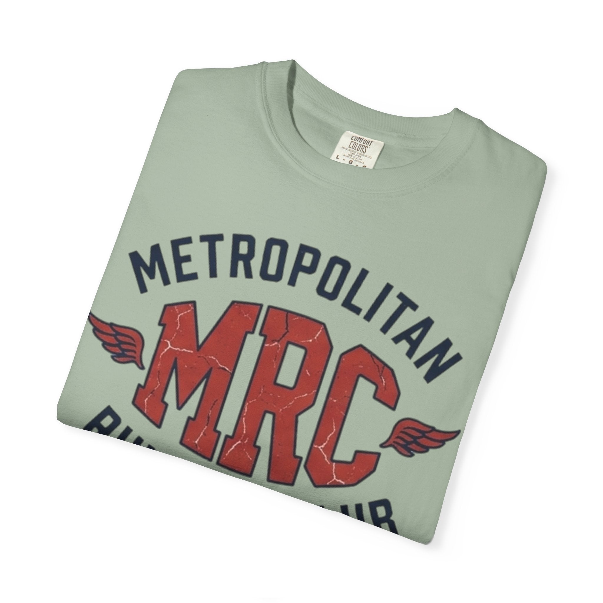 Metropolitan Runners Club "MRC" Graphic T-Shirt — Vintage NYC Running Tee