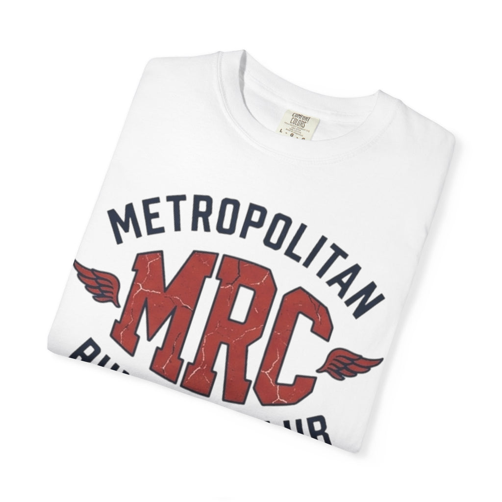 Metropolitan Runners Club "MRC" Graphic T-Shirt — Vintage NYC Running Tee