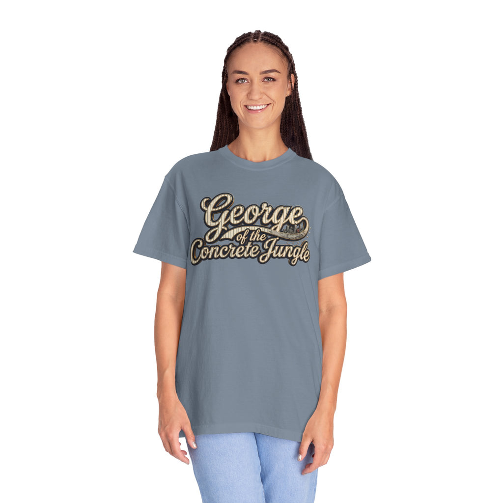 "George of the Concrete Jungle" New York Baseball Tee