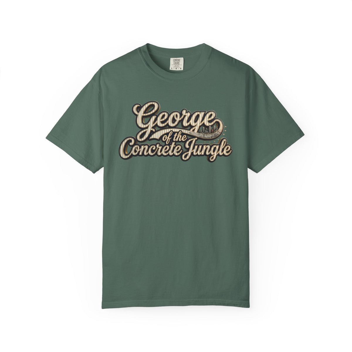 "George of the Concrete Jungle" New York Baseball Tee