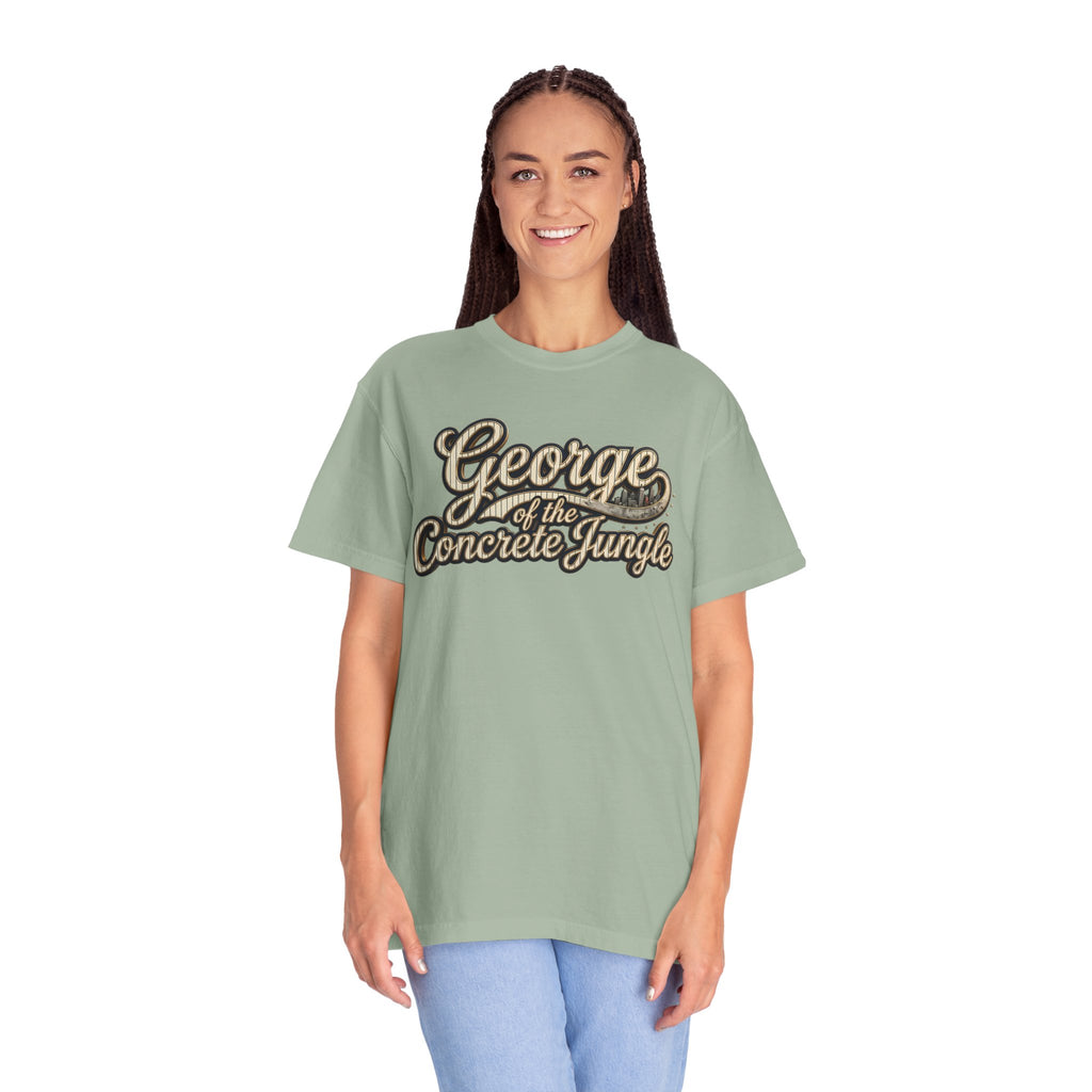 "George of the Concrete Jungle" New York Baseball Tee