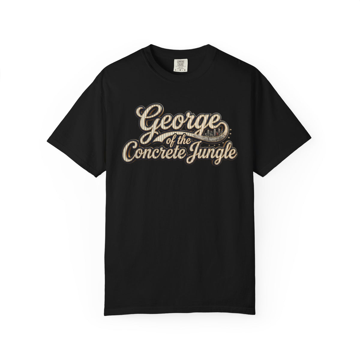 "George of the Concrete Jungle" New York Baseball Tee