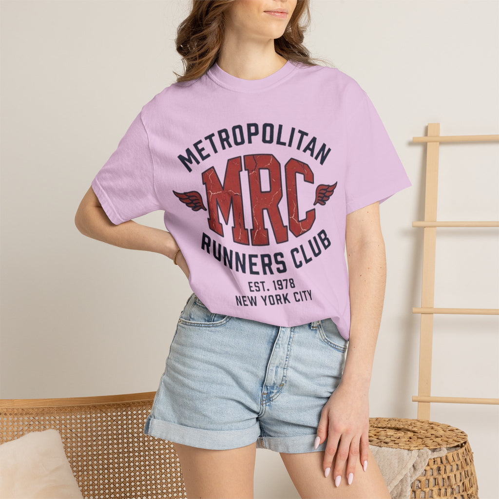 Metropolitan Runners Club "MRC" Graphic T-Shirt — Vintage NYC Running Tee