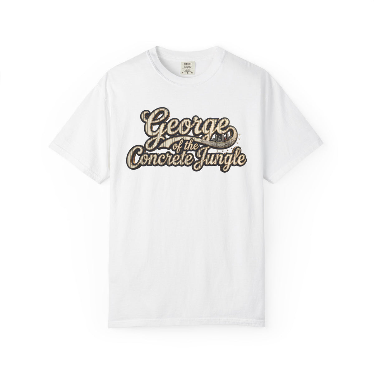 "George of the Concrete Jungle" New York Baseball Tee