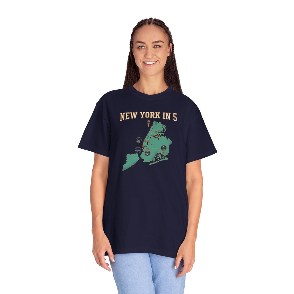 New York in 5 Boroughs Basketball - True Navy
