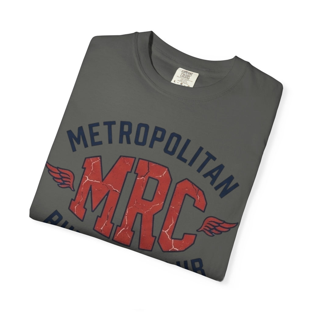 Metropolitan Runners Club "MRC" Graphic T-Shirt — Vintage NYC Running Tee