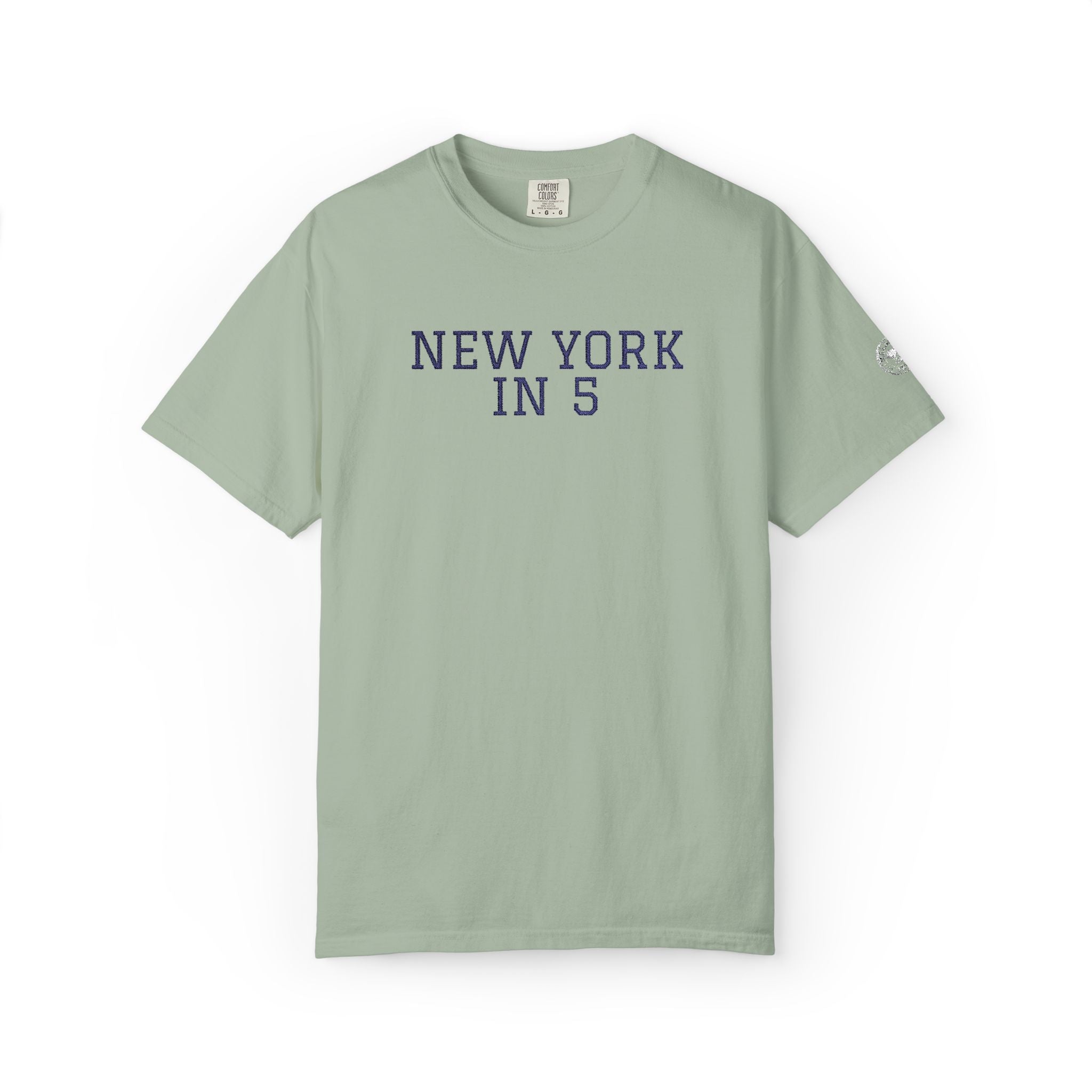 New York in 5 Embroidered - Bay