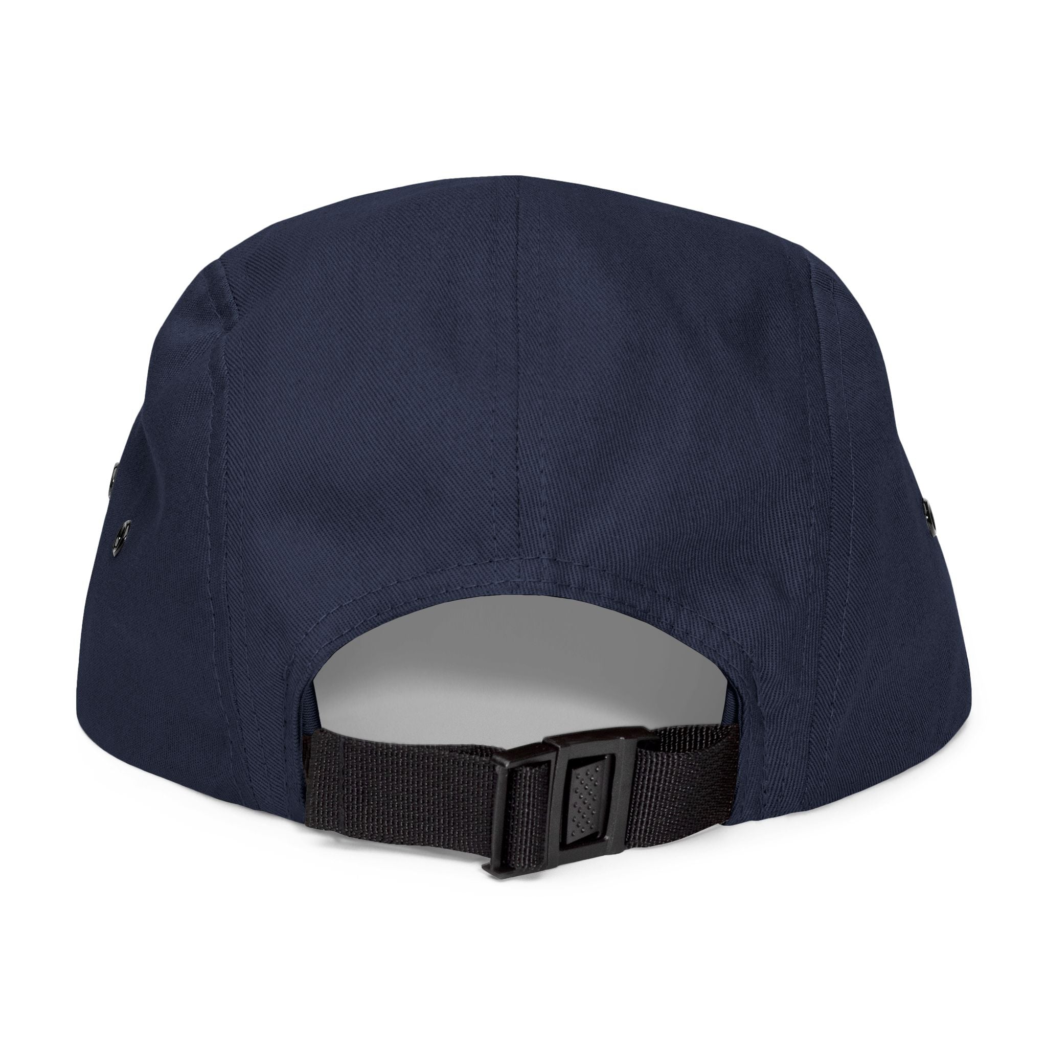 Long Island Green Embroidered 5-Panel Cap - Navy