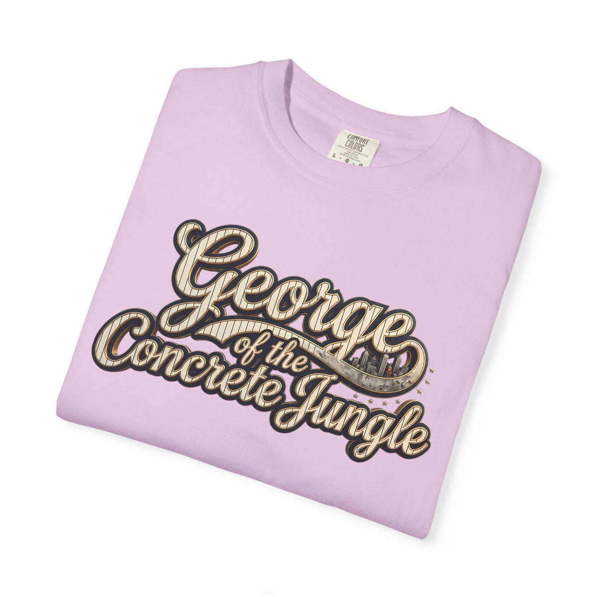 "George of the Concrete Jungle" New York Baseball Tee