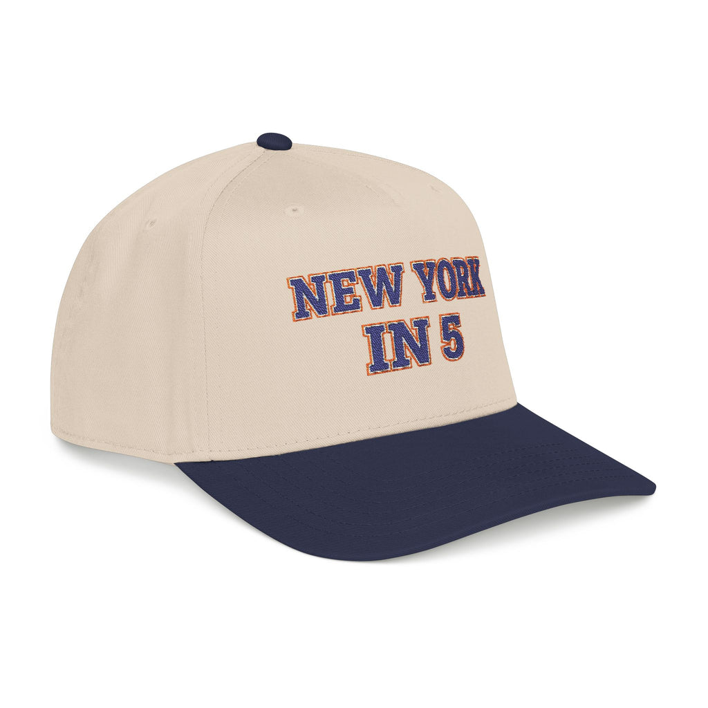 New York In 5 Hat - Navy / Natural