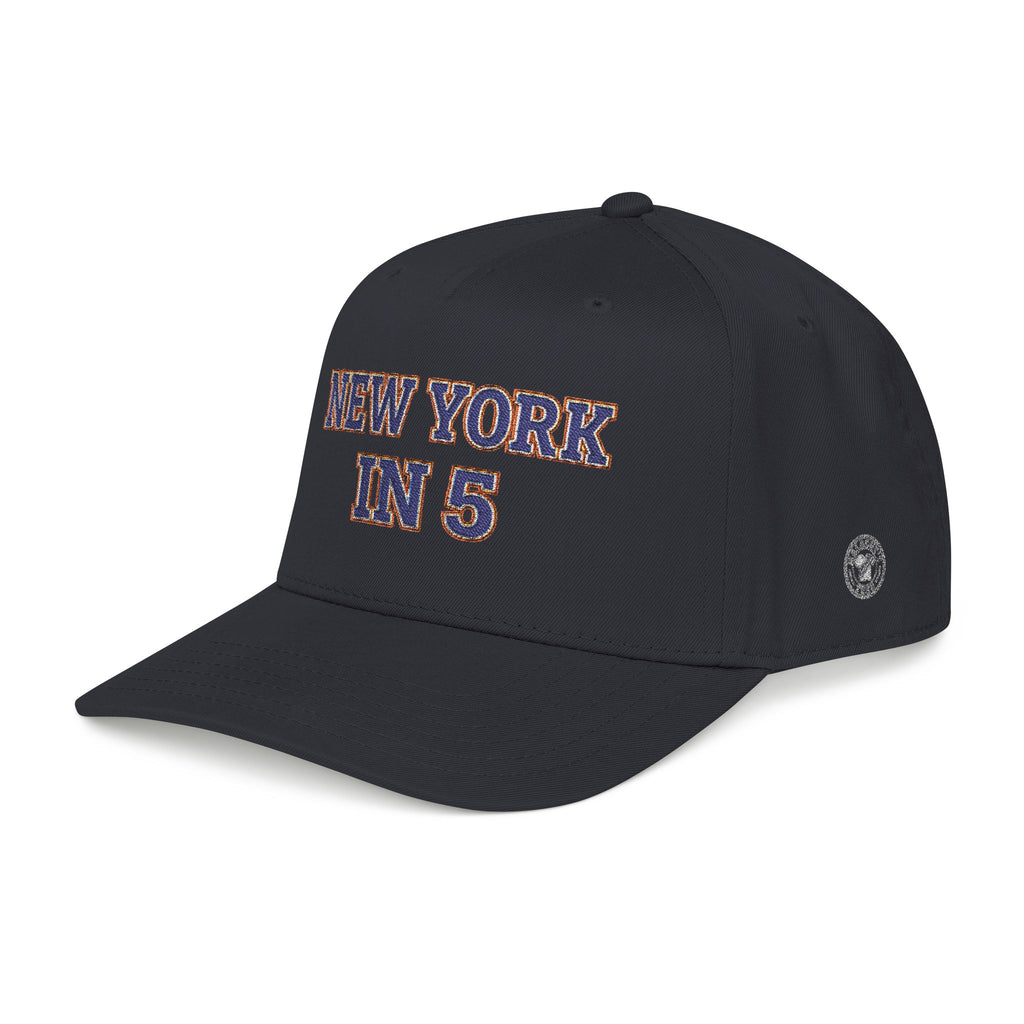 New York In 5 Hat - Black