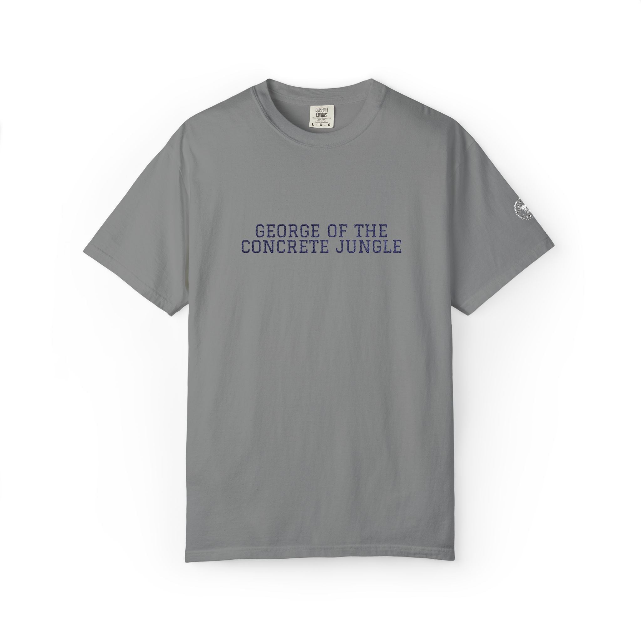 George of the Concrete Jungle Embroidered - Grey