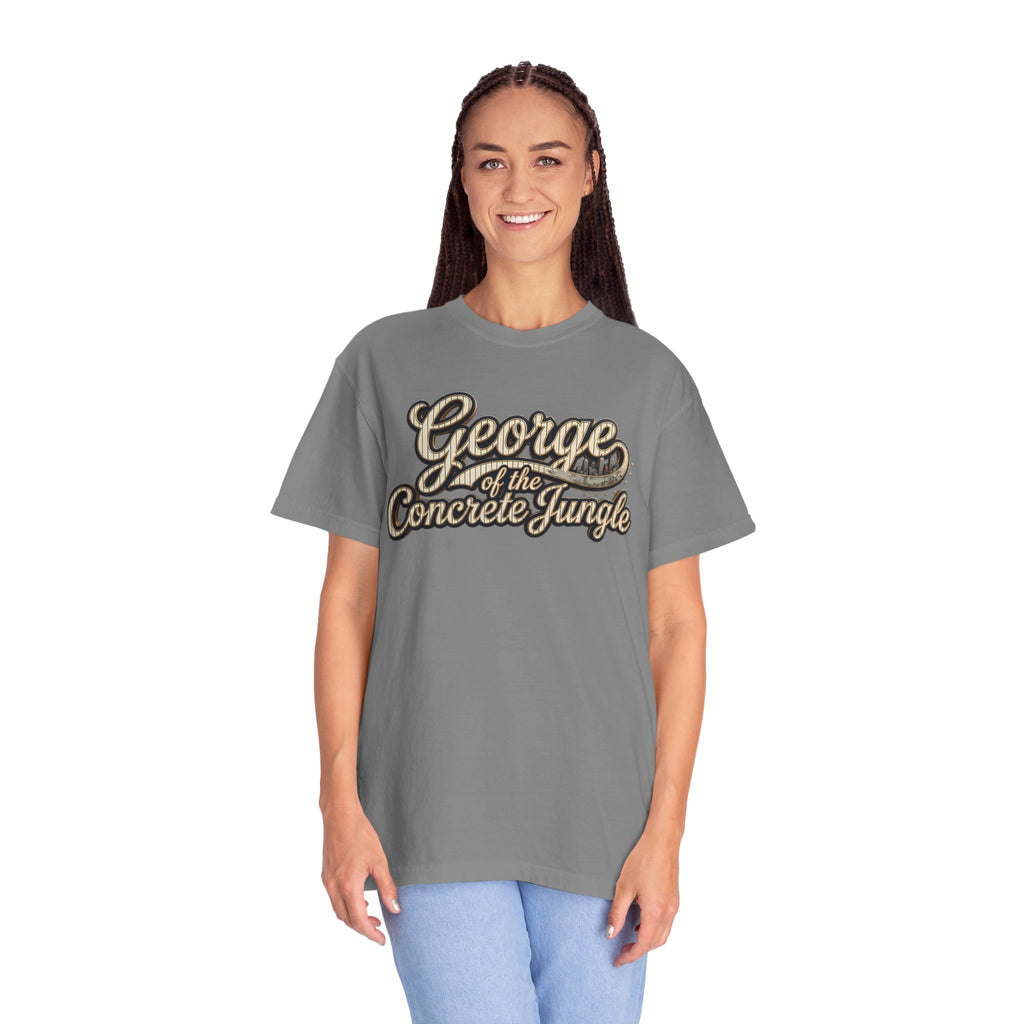"George of the Concrete Jungle" New York Baseball Tee