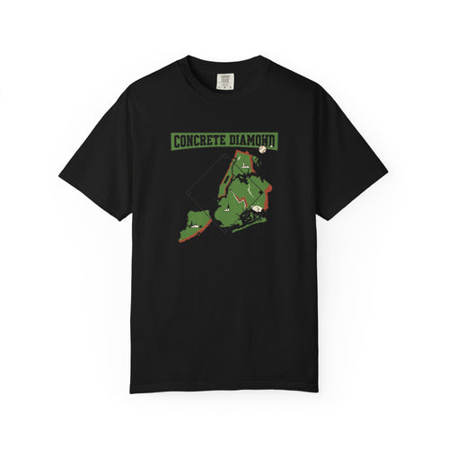 Concrete Diamond Baseball - Black
