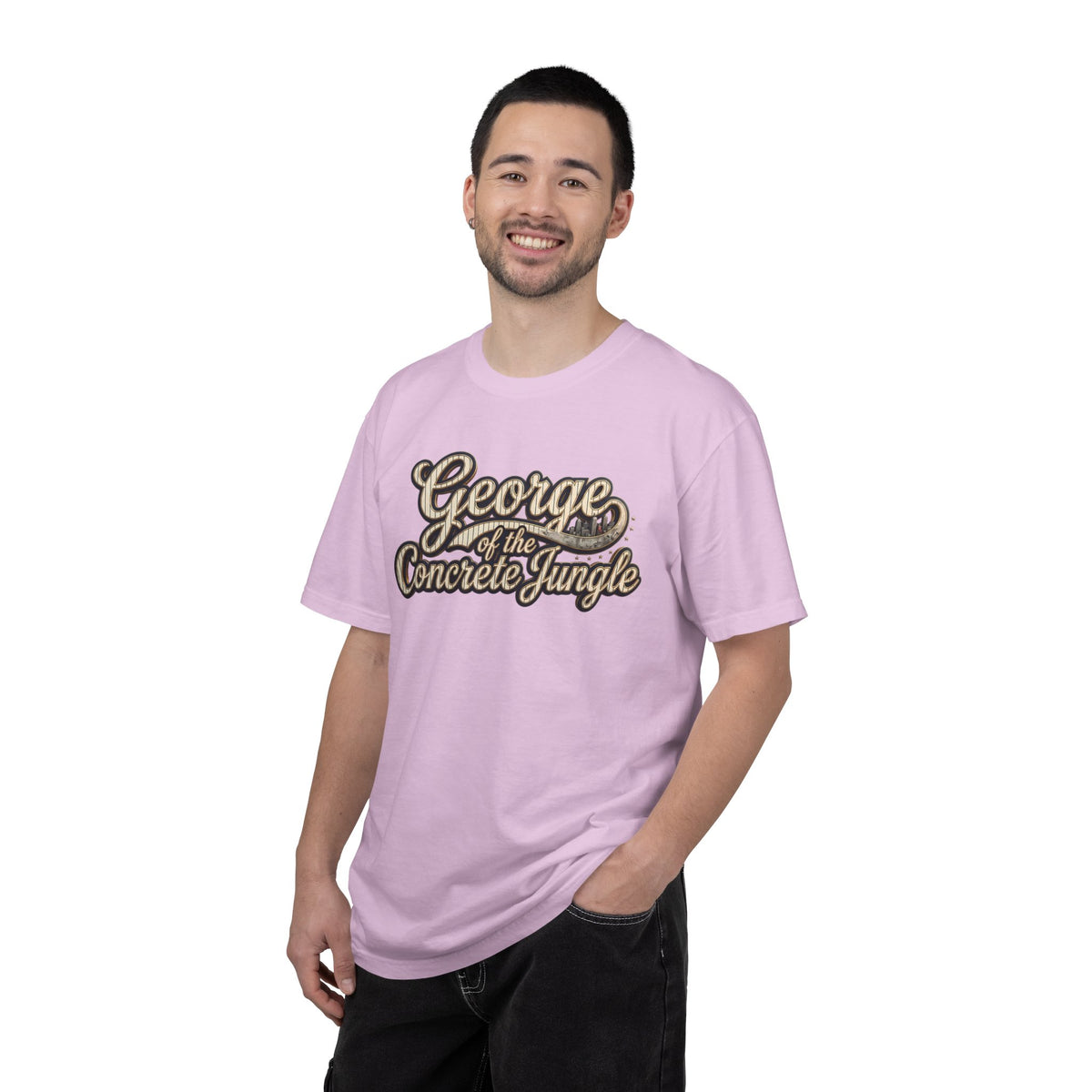 "George of the Concrete Jungle" New York Baseball Tee