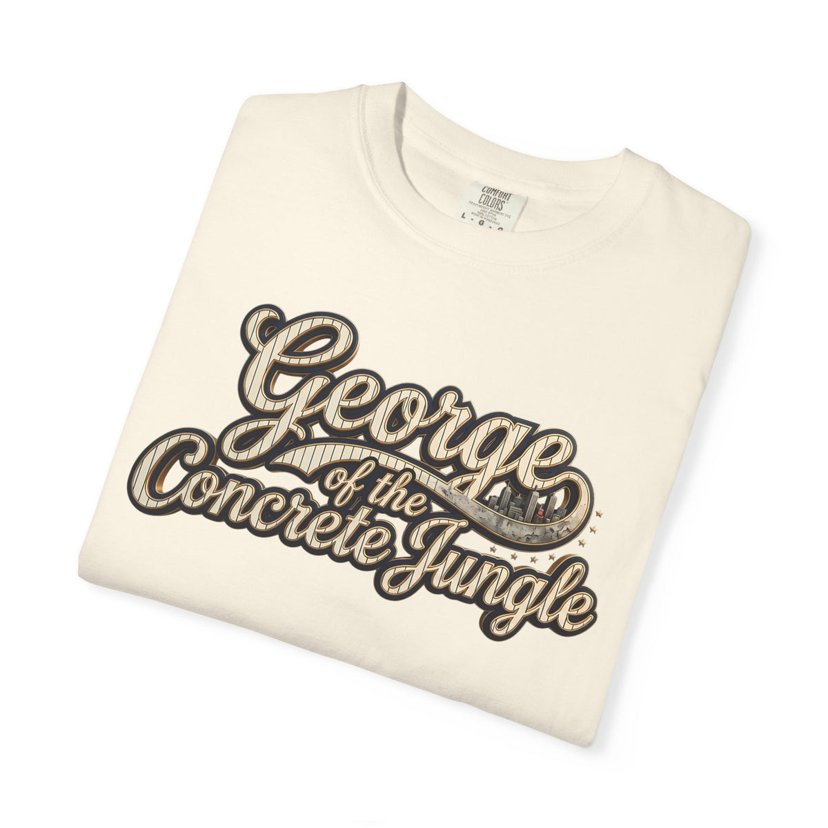 "George of the Concrete Jungle" New York Baseball Tee