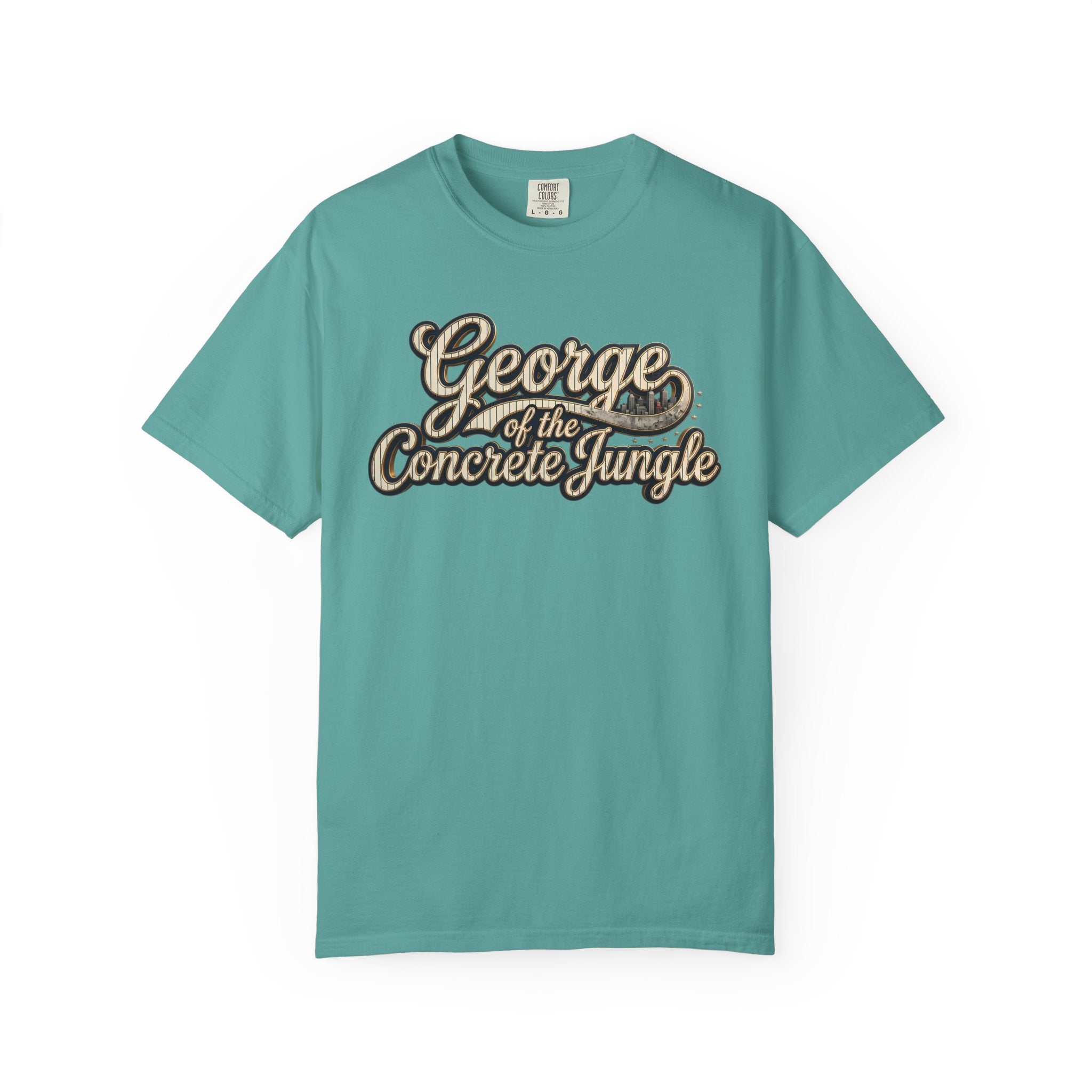 "George of the Concrete Jungle" New York Baseball Tee