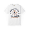 Trailblazers Vintage Adventure T-Shirt — "Trailblazers Explorers Guild" Compass Design