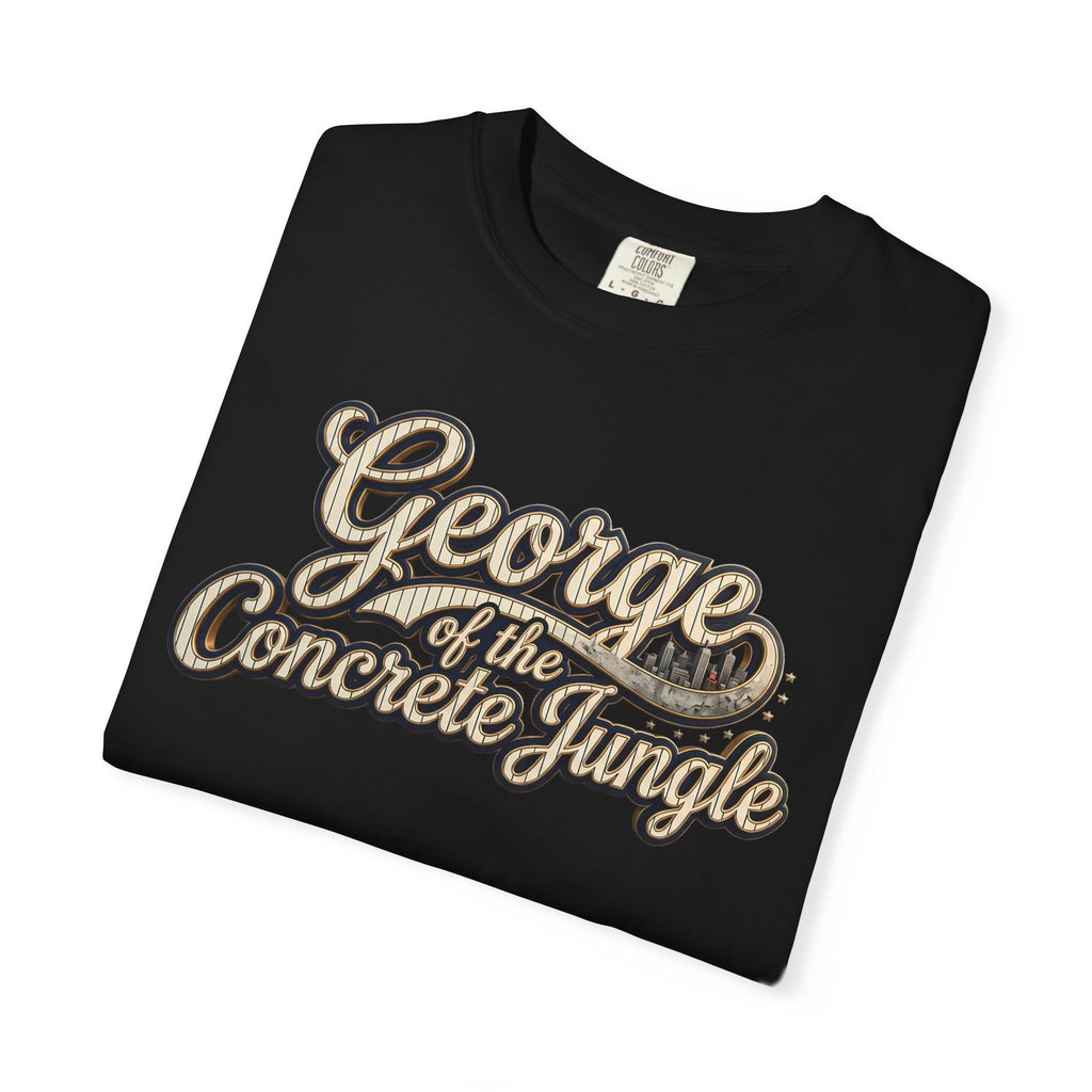"George of the Concrete Jungle" New York Baseball Tee