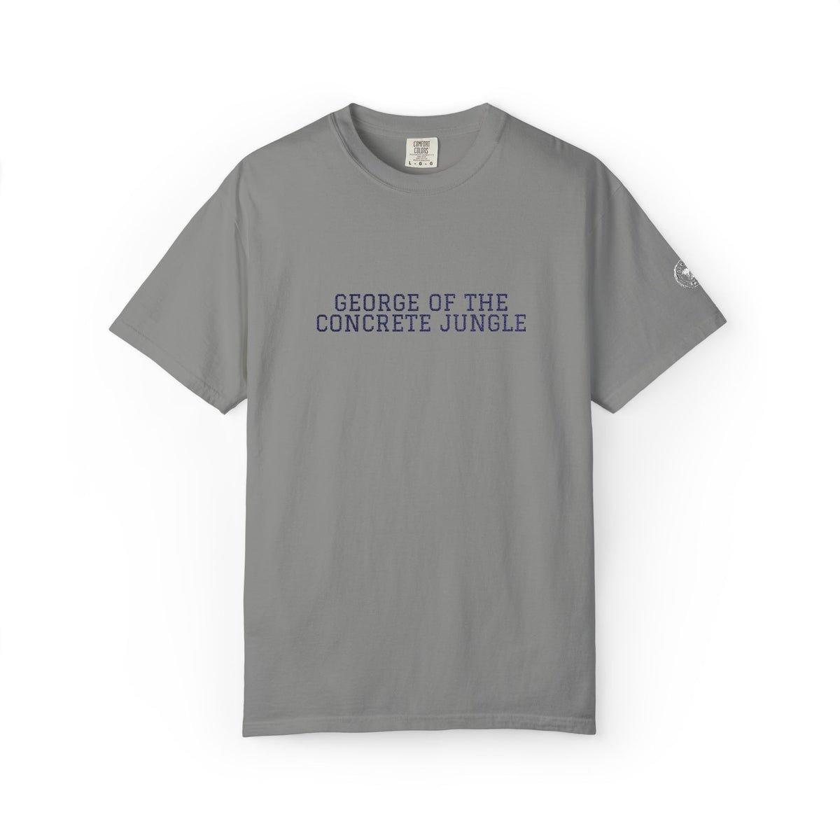George of the Concrete Jungle Embroidered - Granite