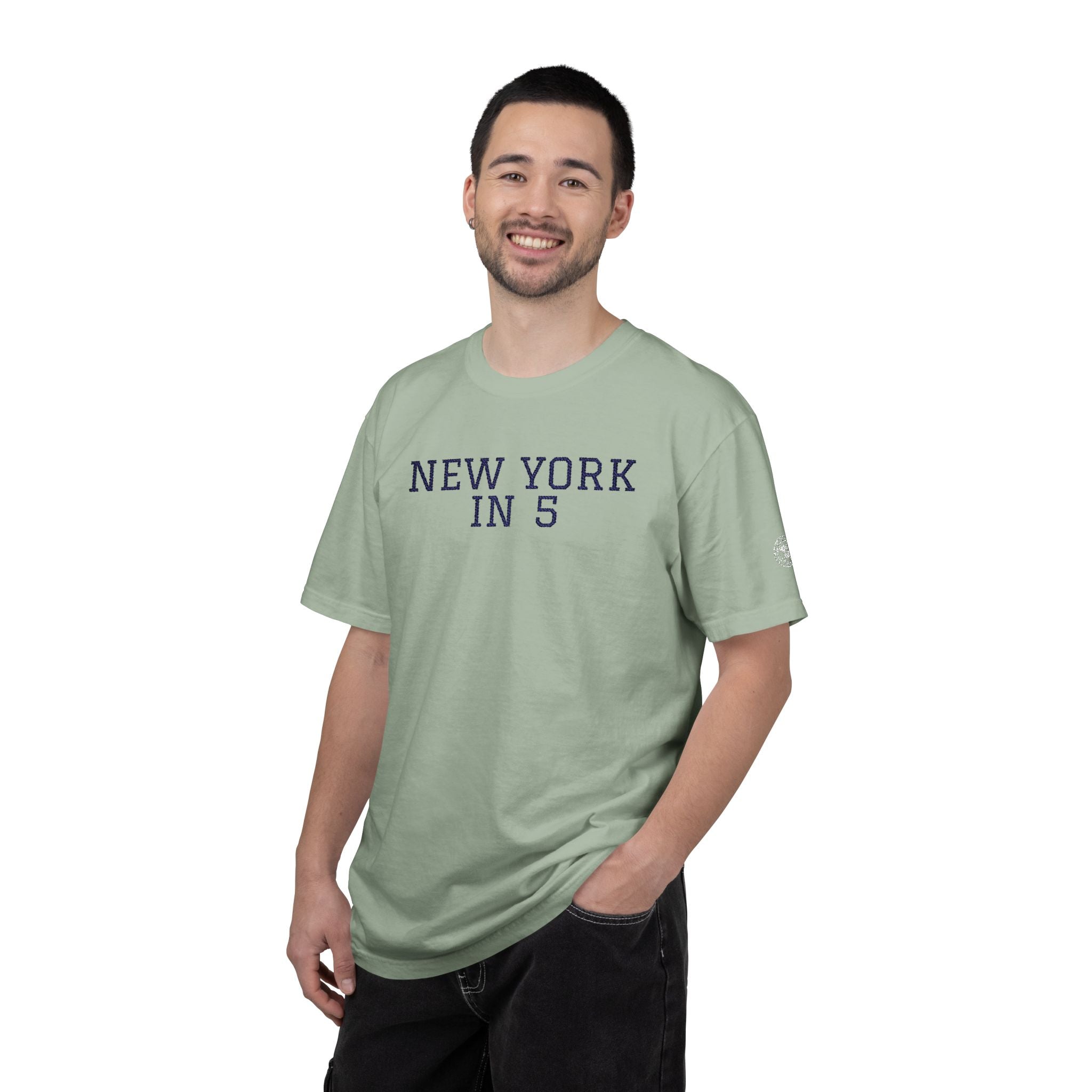 New York in 5 Embroidered - Bay