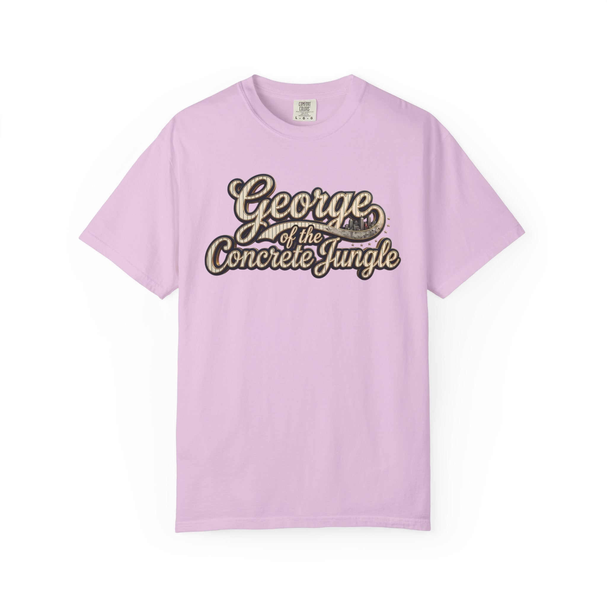 "George of the Concrete Jungle" New York Baseball Tee