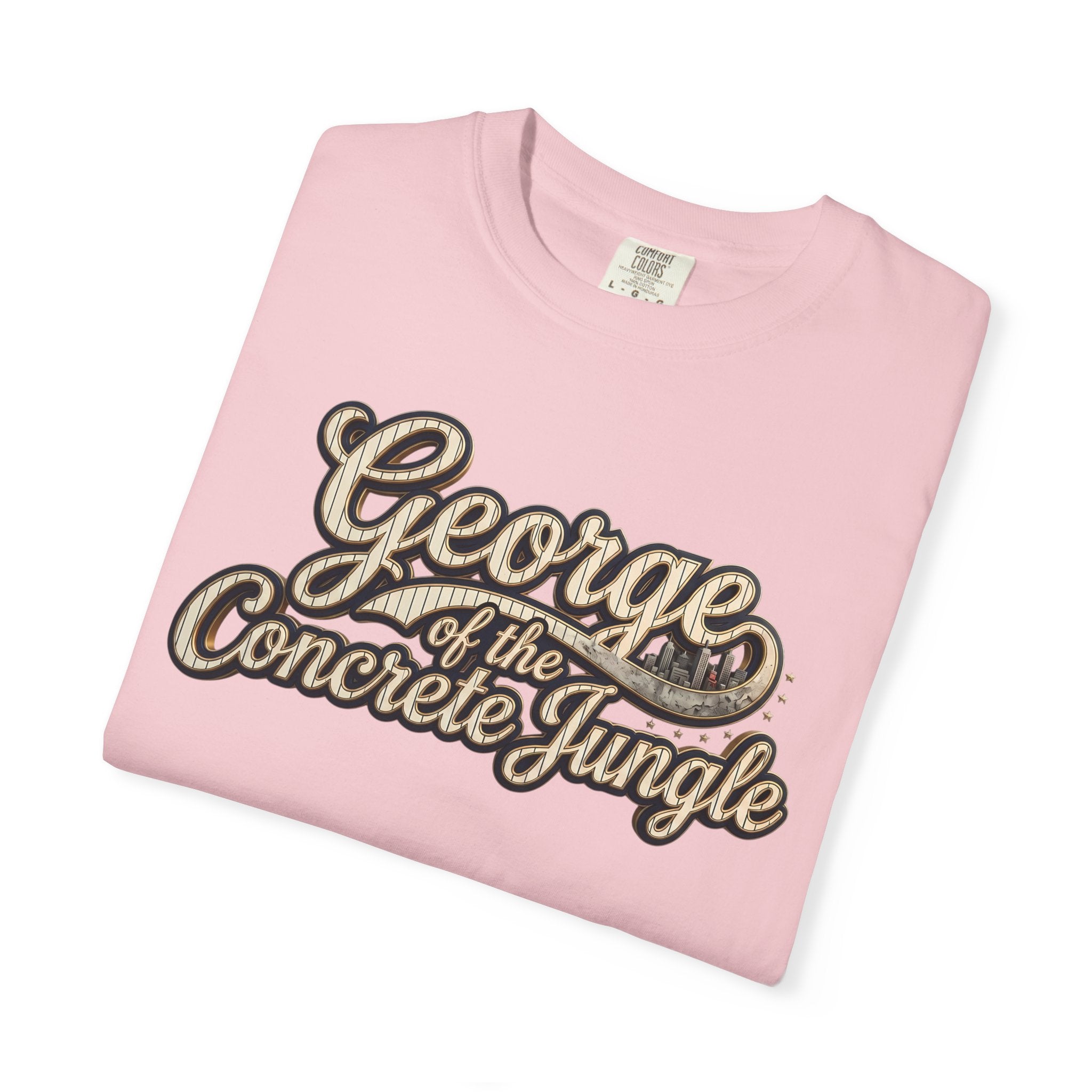 "George of the Concrete Jungle" New York Baseball Tee
