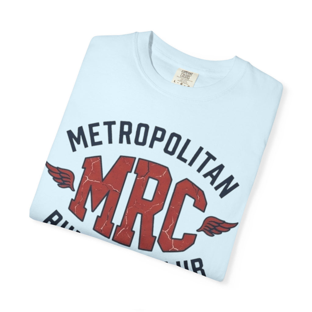 Metropolitan Runners Club "MRC" Graphic T-Shirt — Vintage NYC Running Tee