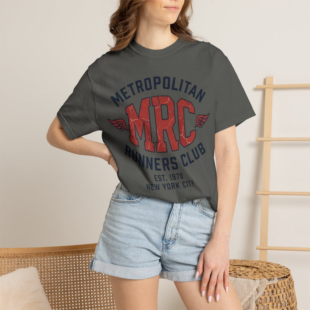 Metropolitan Runners Club "MRC" Graphic T-Shirt — Vintage NYC Running Tee