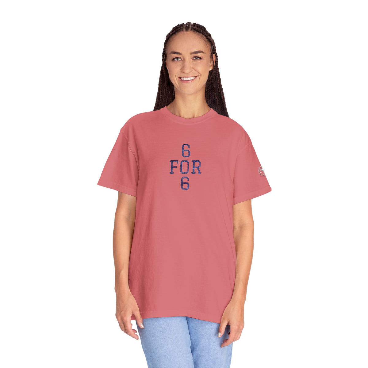 6 FOR 6 Embroidered - Watermelon