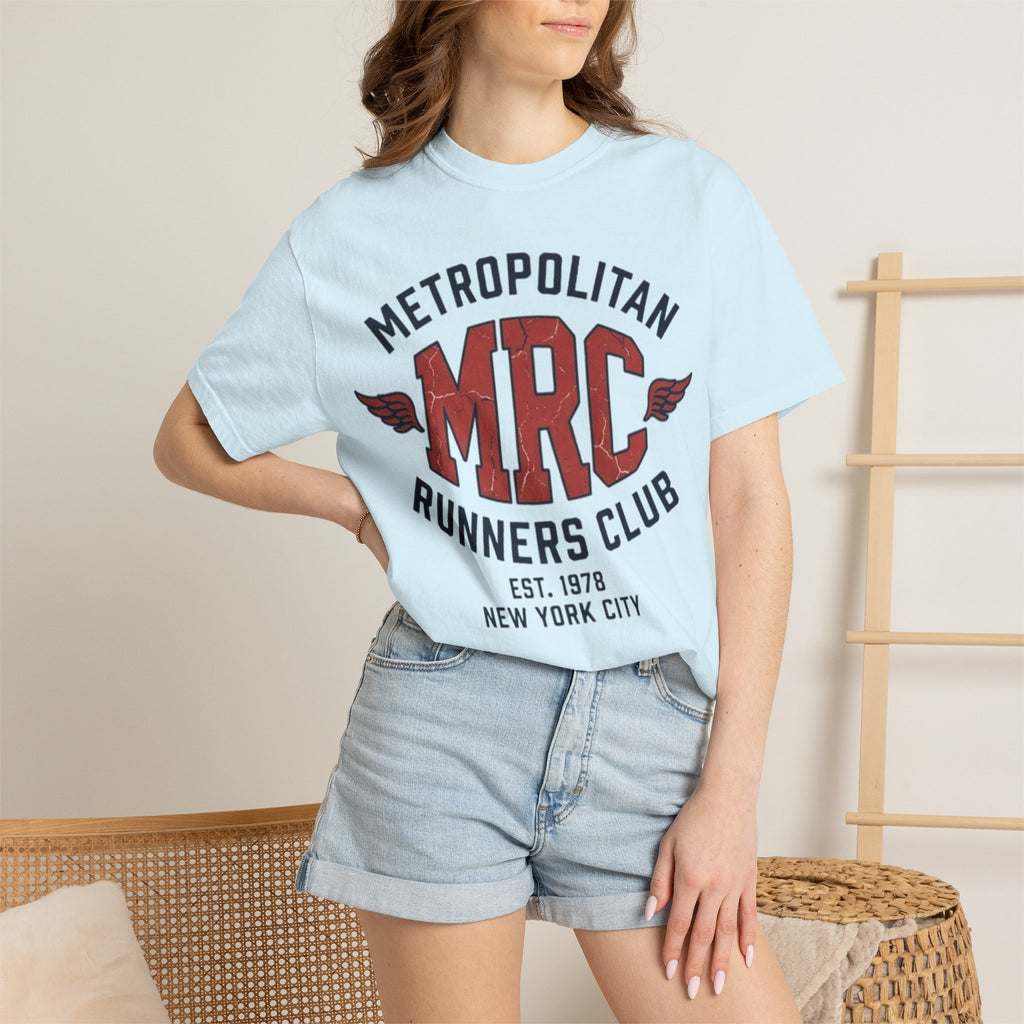 Metropolitan Runners Club "MRC" Graphic T-Shirt — Vintage NYC Running Tee