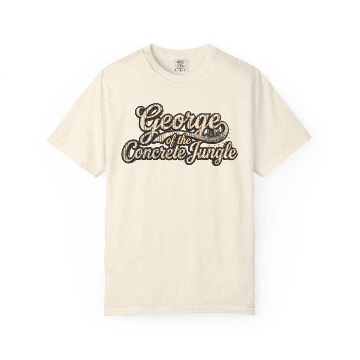"George of the Concrete Jungle" New York Baseball Tee
