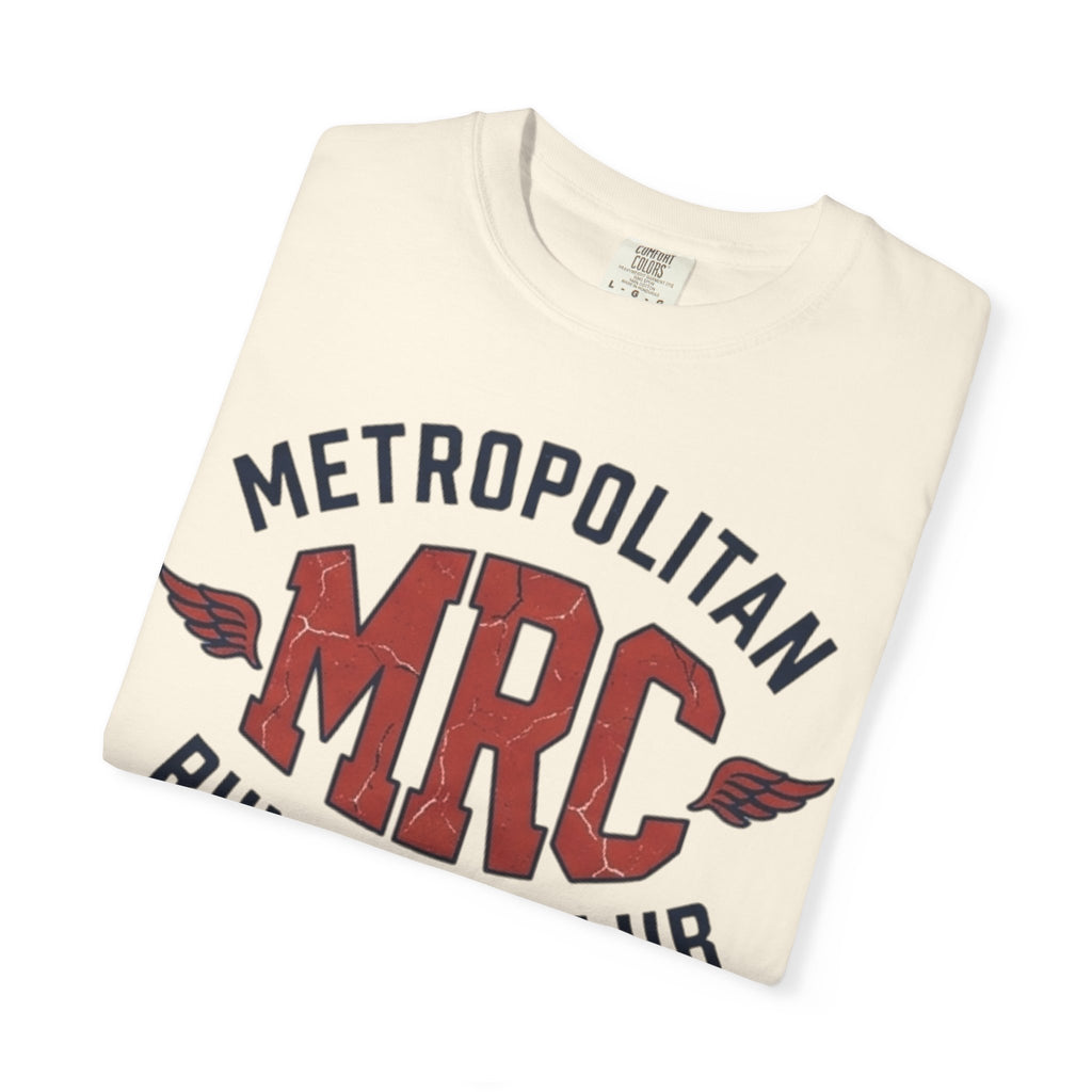 Metropolitan Runners Club "MRC" Graphic T-Shirt — Vintage NYC Running Tee