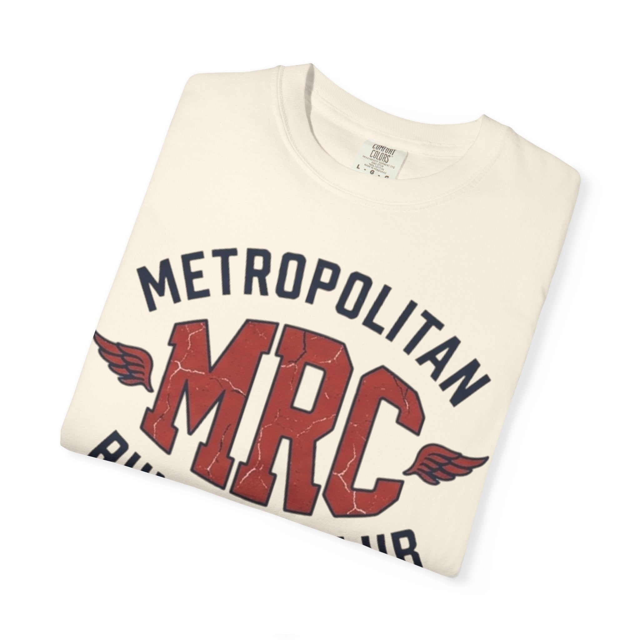 Metropolitan Runners Club "MRC" Graphic T-Shirt — Vintage NYC Running Tee
