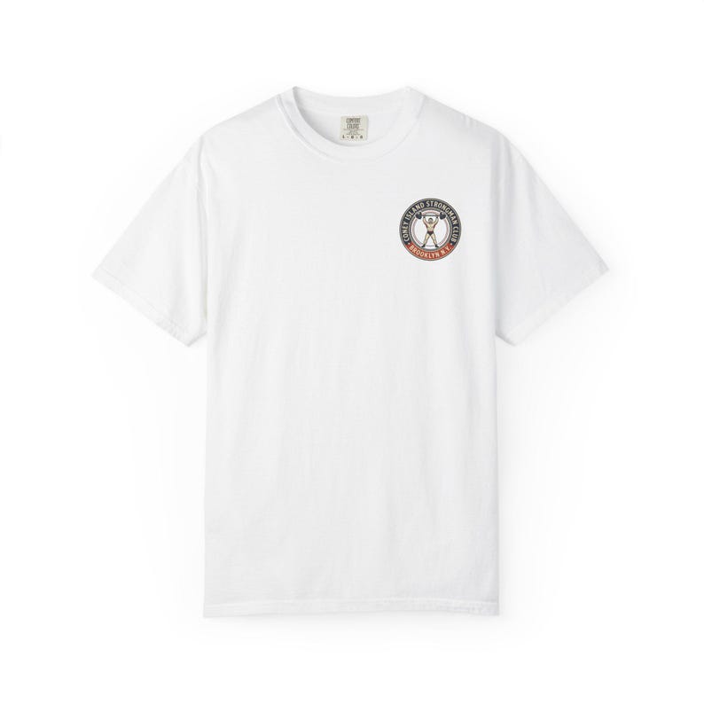 Coney Island Strongman Club T-shirt | Vintage Brooklyn Boardwalk Tee